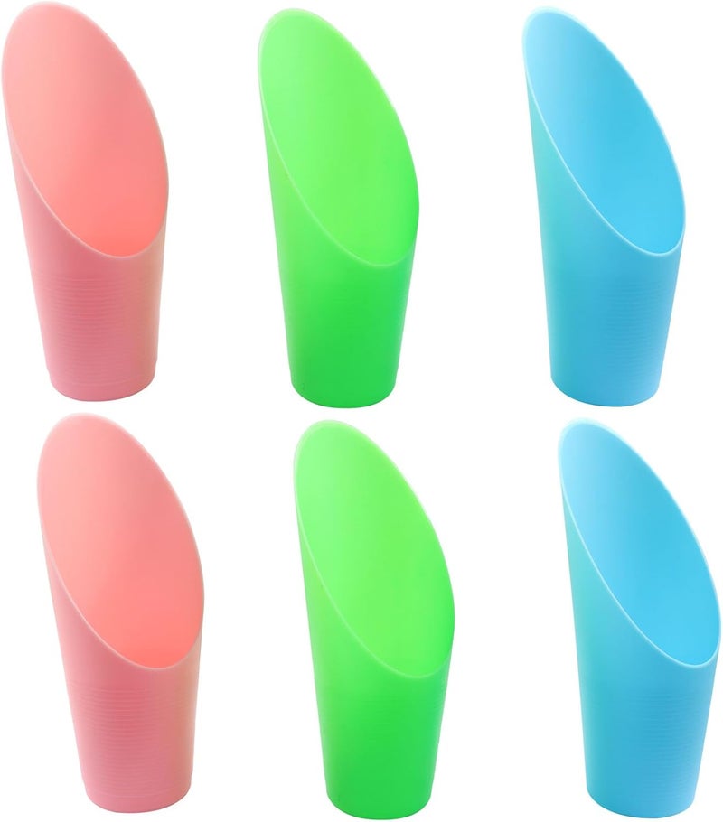 OSVJE 9 Pcs Bonsai Soil Scoops Plastic Garden Shovels Garden Tool, Colorful Mini Potting Scoops for Plant Succulent, Lightweight and Durable Design for Easy Gardening and Transplanting Tasks - Image 5